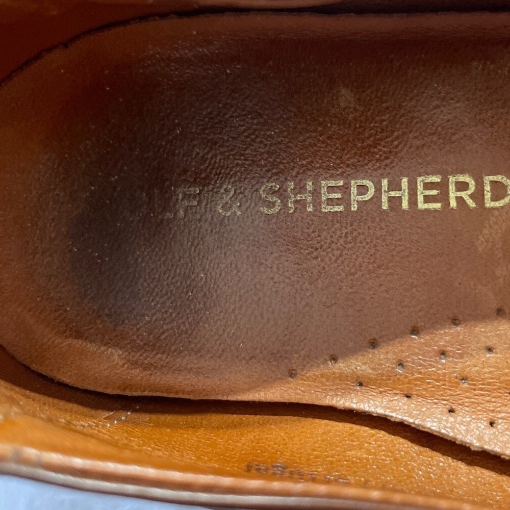 Wolf & Shepherd Mens Brown Leather Penny Loafers Goodyear Welted Portugal 11 - Picture 7 of 8